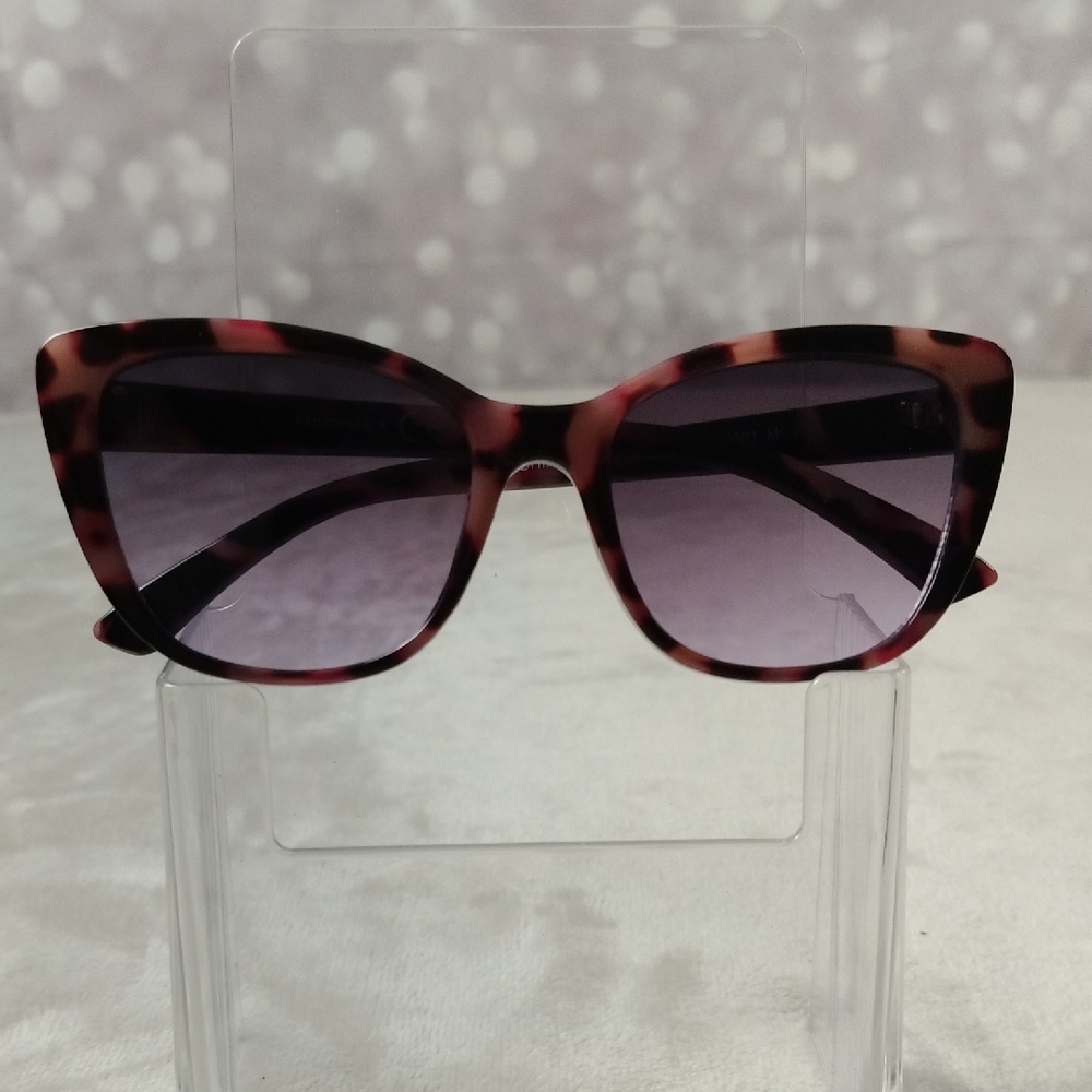 Panama Jack Pink And Black Turtoise Shell Cat-Eye Sunglasses